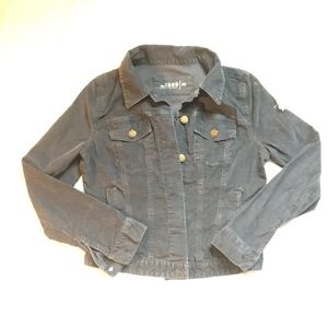 Gray Corduroy GAP Denim Style Jacket